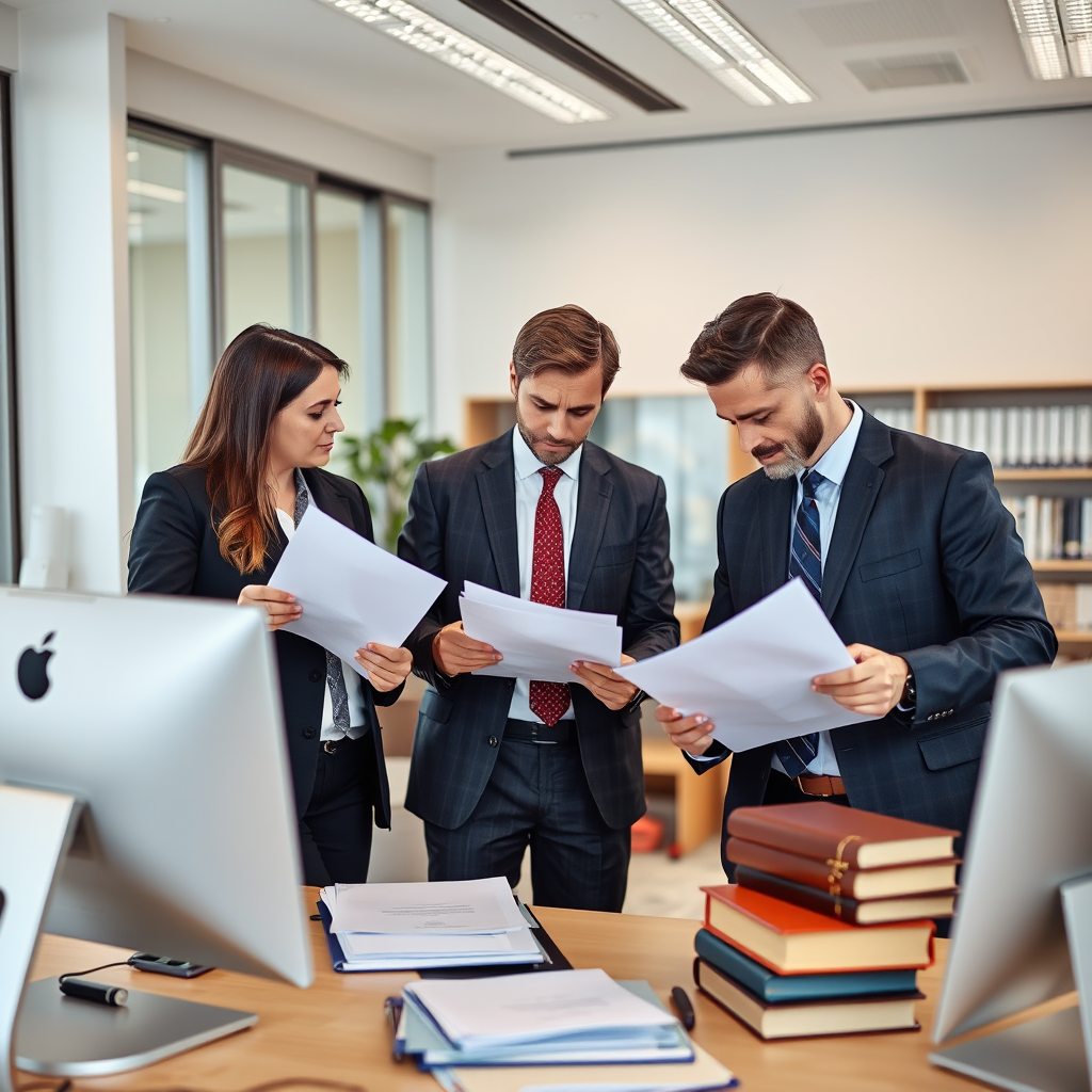 Modern law office interior showcasing professional legal environment at Pinkman Law firm